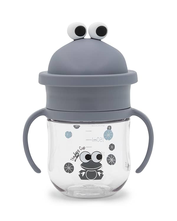 noui noui-frog cup-Lerntrinkbecher für Babys_blau_Babylux_Schweiz_blau_jungs